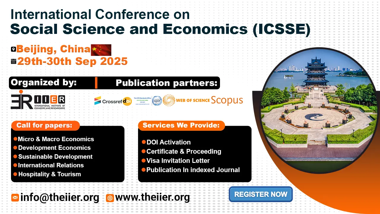 Social Science and Economics Conference in China